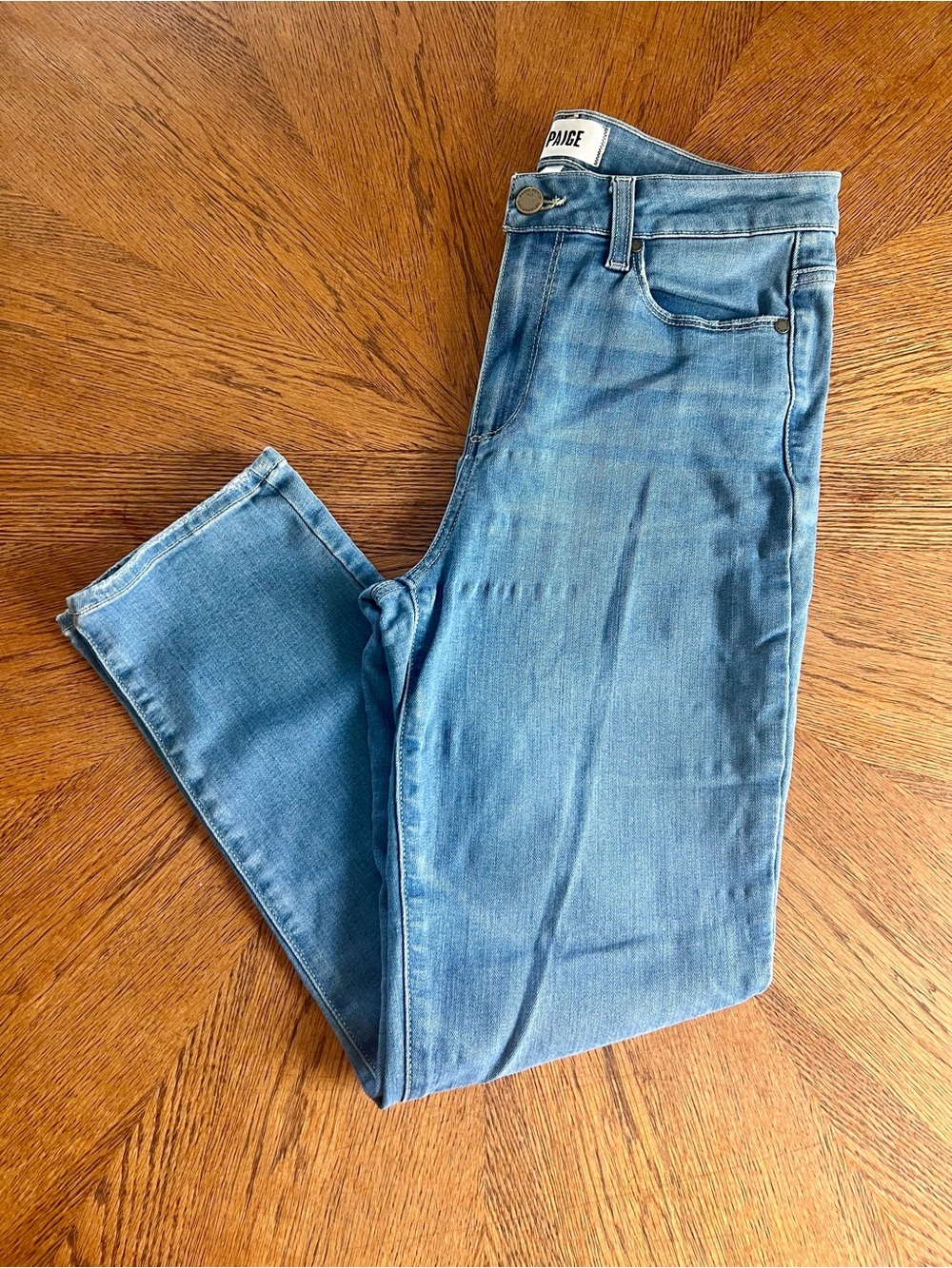 PAIGE | Hoxton Slim Crop Jeans